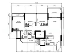 Blk 520C Centrale 8 At Tampines (Tampines), HDB 4 Rooms #631104271